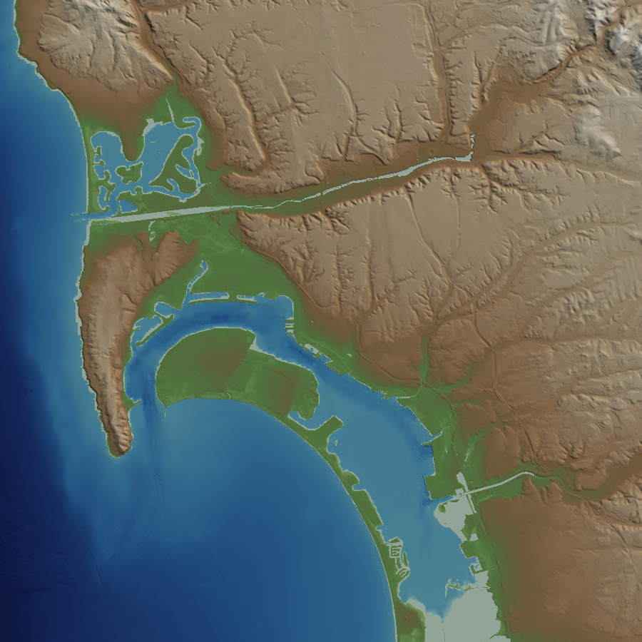 San Diego 1 Arc-Second CRM